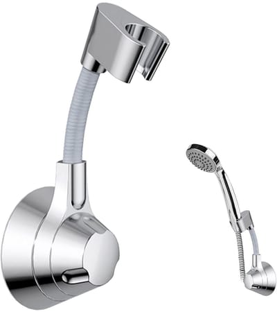 Allecto - Douchekop Houder - 360° Rotatable - Geen Boren