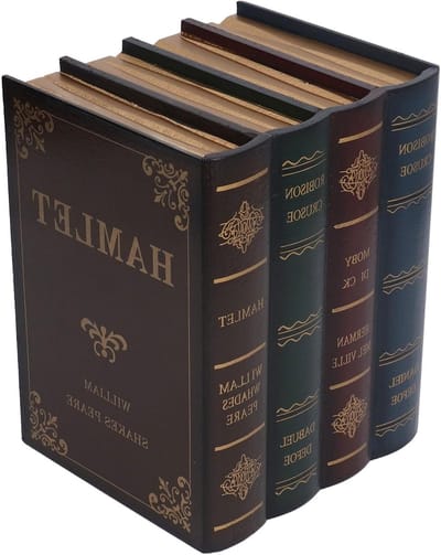 Stijlvolle opbergdoos van faux leer met gouden afwerking voor kleine items, perfect voor bureau, kantoor en huisdecoratie (groot)