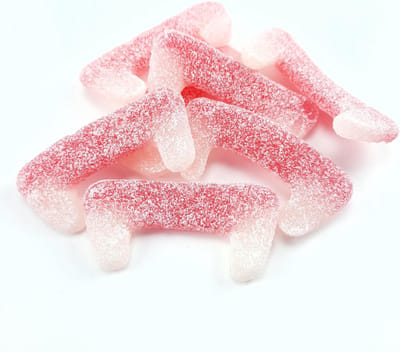 Zure Draculatanden Snoep - 3kg - Rood - Roze - Wit - Zuur