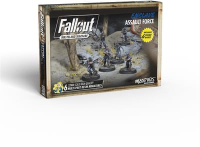 Fallout: Wasteland Warfare - Enclave: Assault Force - Uitbreiding - Modiphius Entertainment - Ongeschilderd