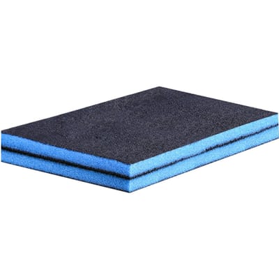 Filtermat Schuimsponzen Biospons Filtermedia Pad Aquariumfilter Katoen 40cmX30cmX2cm zwart