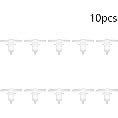 10 stuks 7H0837485 Voorportierafdichting Bevestigingsclips Voor VW Transporter white
