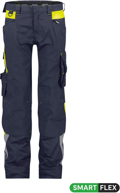 Werkbroek met stretch en kniezakken voor dames