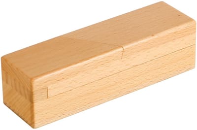 VT Goods - Houten Puzzelbox - Uitdagende Breinbreker - Verstevigd Hout - Verborgen Compartimenten - Creatieve Denkspelletjes - Geschikt voor Volwass...