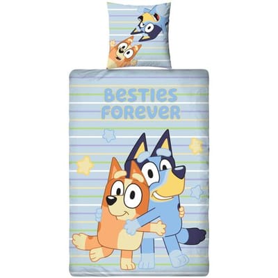 Lidl Kinder dekbedovertrek Bluey of Peppa Pig 140 x 200 cm (Bluey)