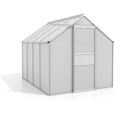 Vitavia Tuinkas Kit Comet 5000 - Polycarbonaat - 4mm - 5,01m² - 257x195x197cm - Aluminium
