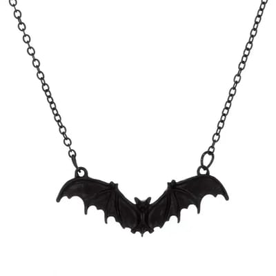 Vleermuis Ketting - Zwart
