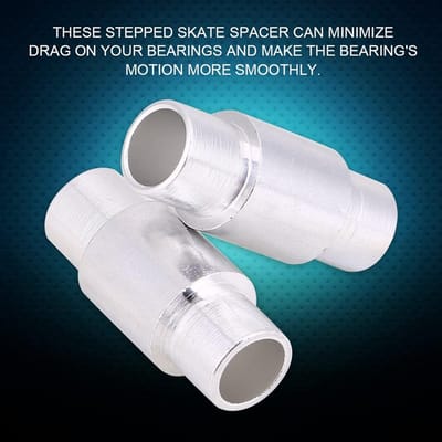 10 Stuks Skate Spacers van Aluminium voor Skateboard Wielen, Perfect voor Model Speelgoed en Verbeterde Prestaties