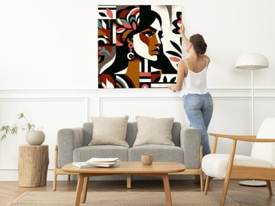 Kunstprint | Wanddecoratie | Dibond | 20 × 20 cm