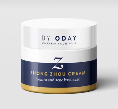 BY ODAY Gezichtscrème bij Rosacea, Acne & Roodheid - Zhong Zhou Crème - 20 g