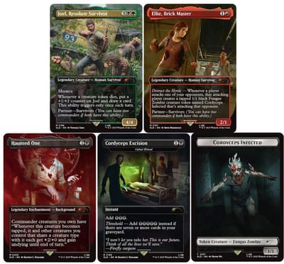 Magic the Gathering Secret Lair x PlayStation: The Last of Us Part I english