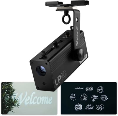 BeamZ LP10 Gobo Projector - Inclusief 10 gobo’s - logo projector