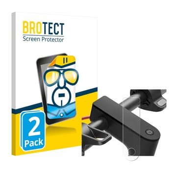 BROTECT - Screenprotector voor Xiaomi Electric Scooter 4 - Folie Beschermfolie transparant 2 Stuks