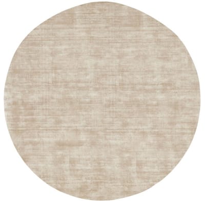 Must living vloerkleed La Belle rond viscose Ø150 cm - Beige