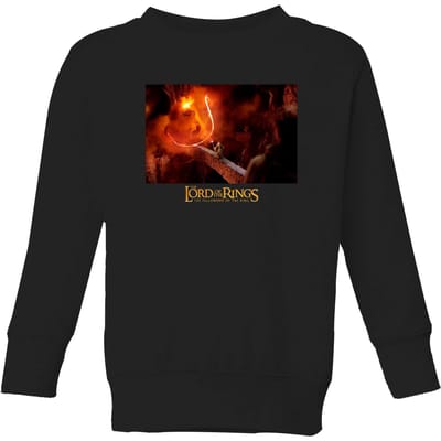 Lord Of The Rings You Shall Not Pass Kids' Sweatshirt - Black - 98/104 (3-4 jaar)