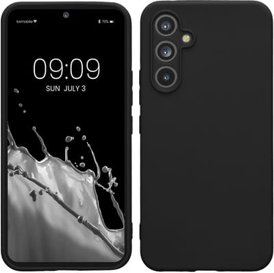 kwmobile telefoonhoesje geschikt voor Samsung Galaxy A54 5G - Hoesje voor smartphone - Precisie camera uitsnede - In zwart