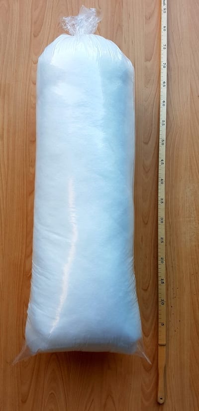 Top Kussenvulling / Wattine 1000 gram - Poppenvulling - Veerkrachtig - wasbaar tot 60 graden