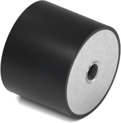Rubbermagazijn - Trillingsdemper - Type C - 25x20mm - M6 - Set 10 stuks