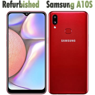 Téléphone Mobile Samsung Galaxy A10S A107F 2 Go RAM 32 Go ROM Reconditionné avec Simple SIM/Double SIM Simple Set bleu