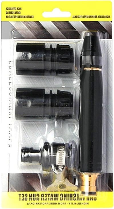 Hogedruk Sproeikop - Watersproeier Mondstuk - Auto Wassen - Krachtige Waterstraal - 22.5 x 12 x 2 cm - Metaal