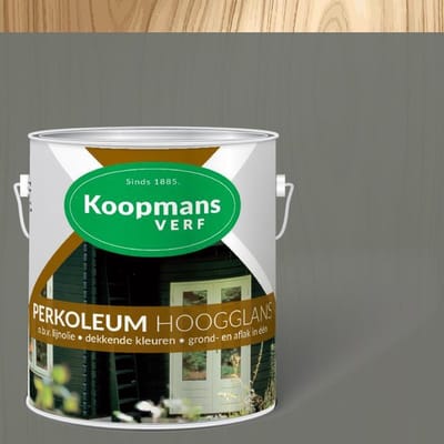 Koopmans Perkoleum - Dekkend - 2,5 liter - Donkergrijs