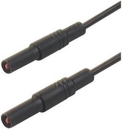 Hirschmann Test & Measurement MLS GG 200/2,5 sw Veiligheidsmeetsnoer Banaanstekker 4 mm Banaanstekker 4 mm 2.00 m Zwart 1 stuk(s)