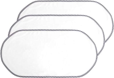 Baby Verschoonmat - Luierhoes Mat - Baby Verzorgen - Waterdicht Bamboe - 4 Stuks 67cm - Wit