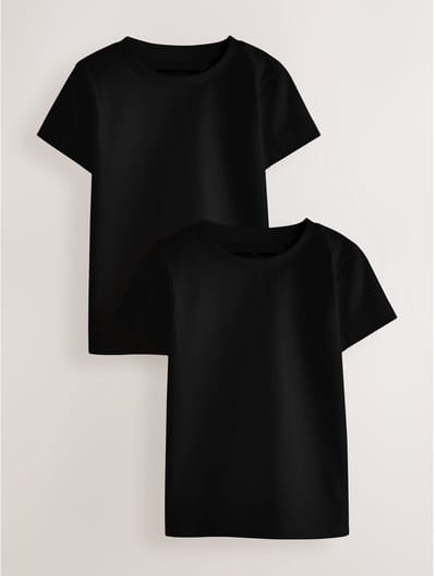 Next - Jongens - T-shirts met korte mouwen - Zwart