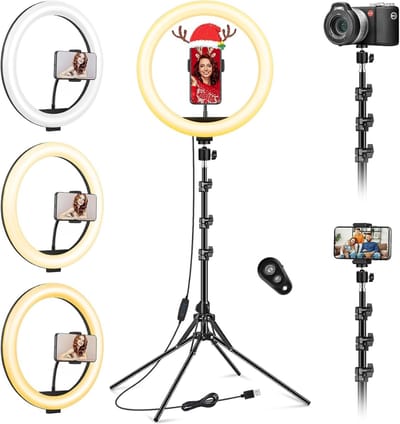 DailySupplies® Ringlamp met Statief - Ring Light - Verstelbaar - Led Verlichting