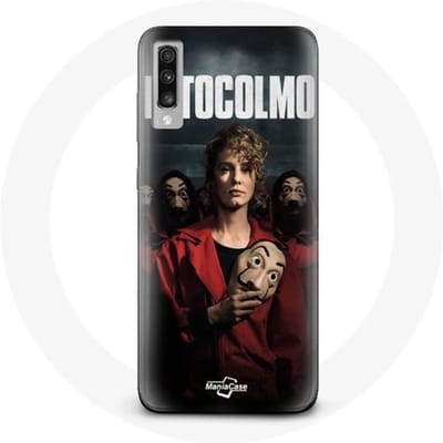 Samsung Galaxy A70 hoesje La Casa De Papel Estocolmo