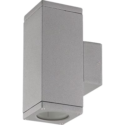 Wandlamp Dopo lighting Cub Square IP54 GU10 Up-down