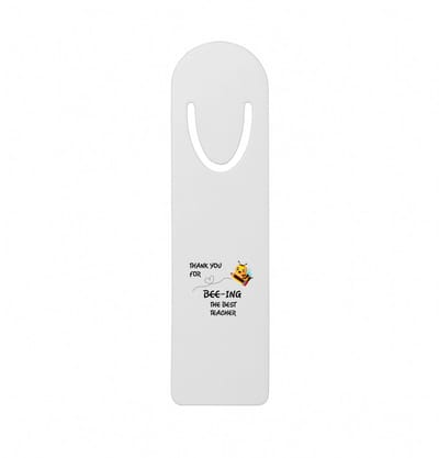Hacebo® - Docent cadeau - metalen boekenlegger - Meester en juffen cadeau - Docent - Collega cadeau - verjaardag - cadeau - afscheidscadeau - geschenk - leuke cadeau - kado - gift - juffendag Bladwijzer boekenleggers - 12.7 cm x 3.2cm