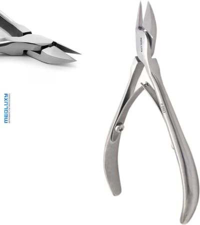 MEDLUXY® Semi Pro - Nageltang - Hoektang - Spits Bek - 12 cm - 15 mm [MP0463] ( ingegroeide nagels , nagelhoekjes, nagelknipper , manciure - pedicure )