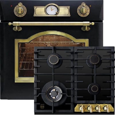 Kaiser - inbouwoven - EG 6345 Em - Gaskookplaat - KCG 6335 Em - inbouw gasoven - gas - 67L - 60cm -