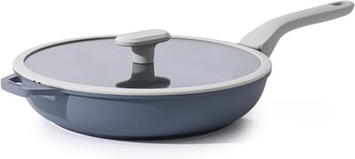 Keramische koekenpan - Antiaanbak pan - Gezond koken - PFOA PFAS vrij - 30 cm - Zwart