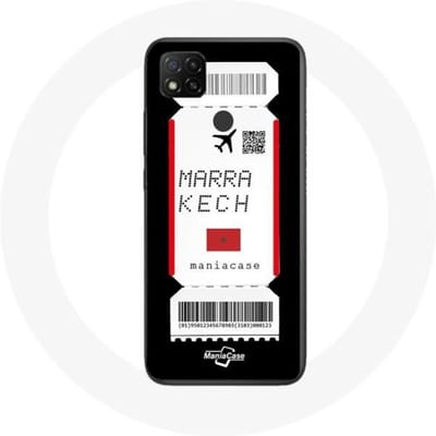 Xiaomi Redmi 9C hoesje Marrakech vliegticket