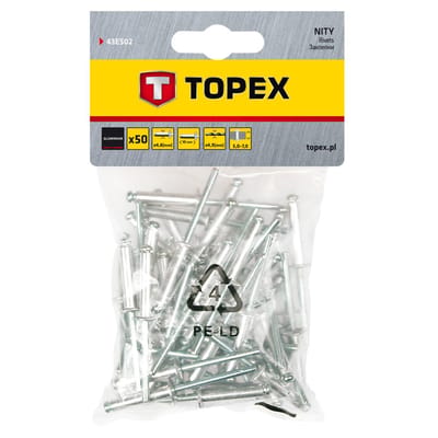 Popnagels 4,8 x 10 mm 50 Stuks Aluminium