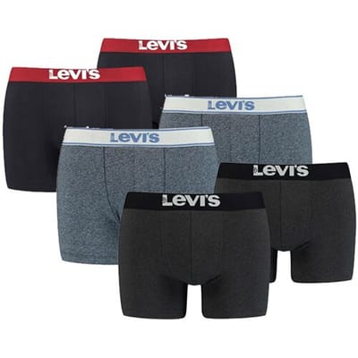 Levi's Boxershorts - 6-pack Verrassingspakket - Levi's heren ondergoed Mixed pakket - Maat S