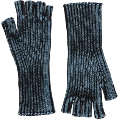 John Varvatos Fingerless Glove In Marbl Cobalt Size: OS | Scarves & Gloves Outlet | Heren | Zwart