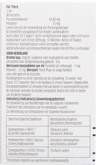 Drontal Pup - 50 ml