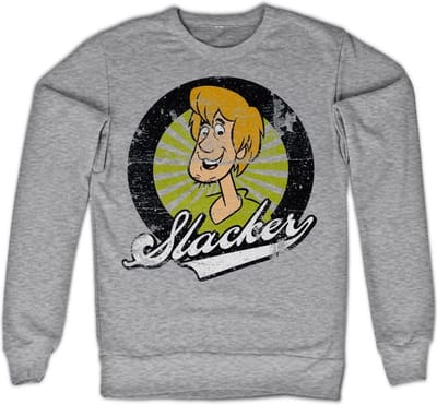 Scooby Doo Shaggy The Slacker-sweatshirt, heathergrijs