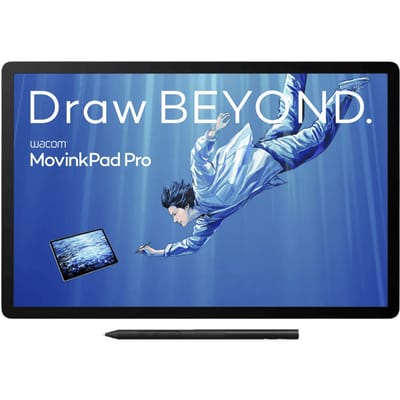Wacom MovinkPad Pro 14 - Grafische Tablet 5080 lpi - 302 x 189 mm - USB/Bluetooth - Grijs