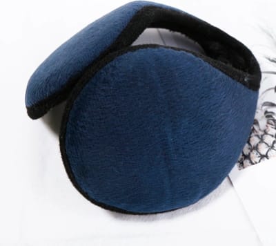 CHPN - Oorwarmer - Fleece Oorwarmer voor Wintersport Wandelen en Fietsen - Houdt je Warm in de Kou - Unisex - Blauw - In Donkerblauwe Kleur - Koude oren - Oren verwarmen