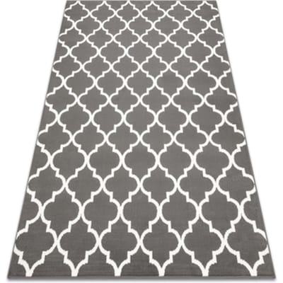 Kleden Rugsx Tapijt BCF Morad TRELIS klaver Marokkaanse - 60x110 cm