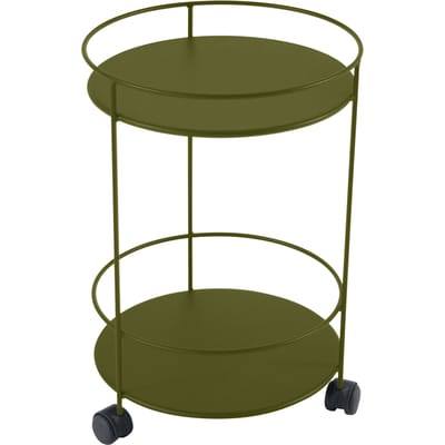Fermob GUERIDONS bijzettafel op wielen - D3 Pesto