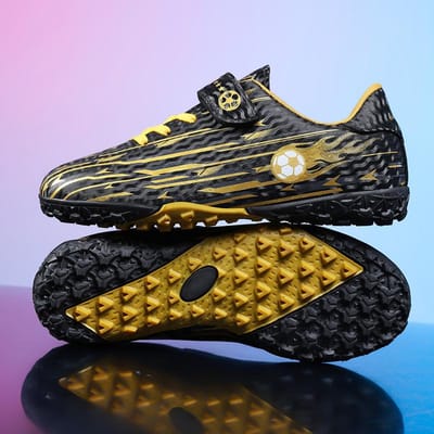 Nouvelles Chaussures de Football Professionnelles pour Enfants TF Intérieur Hommes Terrain de Football Crampons Originaux Entraînement Herbe Rapide 30