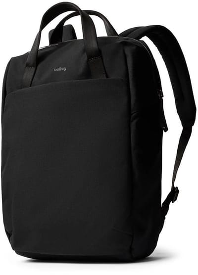 Bellroy Via Werkpakket – Geschikt voor 16 Laptop – 3 Verschillende Draagmogelijkheden – Intern Organisatiesysteem - Zwart