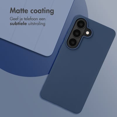 imoshion Hoesje - Geschikt voor Samsung Galaxy S26 - Color Backcover - Donkerblauw