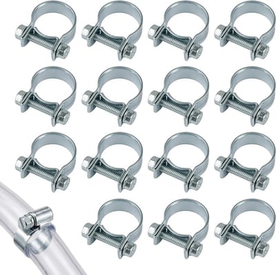 Hinge Bolt Klem voor 12-14mm Slangen, Klemmen voor Brandstofleidingen, Uitlaatpijpen en Mini Slangen