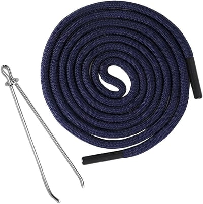 140 cm Katoenen Trekkoord voor Broek, Hoodie en Jas met Metalen Sluituiteinden